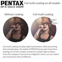 Pentax UP 8-16x21 Black - thumbnail