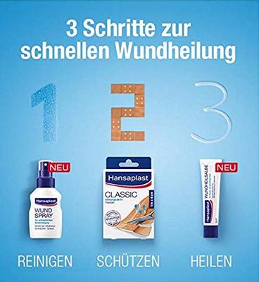 Hansaplast 1009227 Pleister Classic standaard 1 m x 6 cm