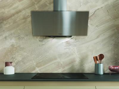 Whirlpool WHVF 92F LM X Afzuigkap vlakscherm Grijs Whirlpool WHVF 92F LM X Afzuigkap vlakscherm Grijs