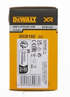 DeWalt DCB182 accu - XR Li-Ion 18v 4.0Ah - thumbnail