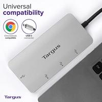 Targus USB-C naar 4-poorts USB-A Hub, Grijs (ACH226EU) - thumbnail