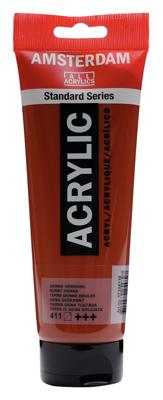 Royal Talens Amsterdam Standard Series Acrylverf Tube 250 ml - Sienna Gebrand 411