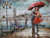 Schilderij - Metaalschilderij - Venetië, 120x80cm - thumbnail