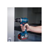 Bosch Professional GSR 18V ??Drill Boor + 2 Batterijen 2.0Ah + Charger + 82 stuks, in L-Case - thumbnail