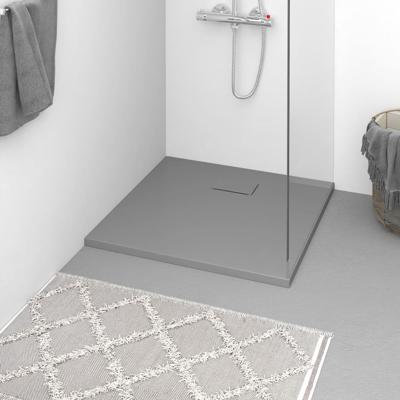 VidaXL Douchebak 90x90 cm smc grijs