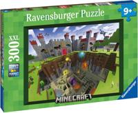 Ravensburger puzzel Minecraft Cutaway 300 XXL stukjes - thumbnail