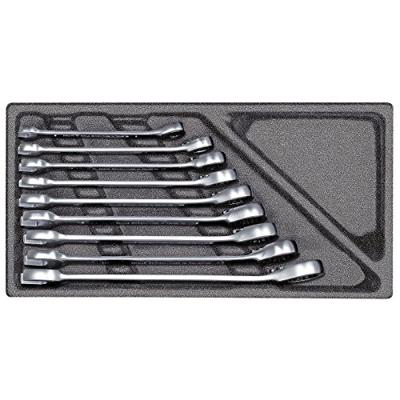 Gedore RED 3301701 R22150002 Steek-ringratelsleutelset Sleutelbreedte (metrisch) 07 - 29 mm