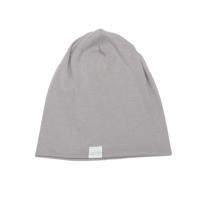 2 PC'S cute Solid gebreide Katoen Hat beanies herfst winter warm Earmuff kleurrijke kroon caps voor pasgeboren baby kinderen (lichtgrijs) - thumbnail