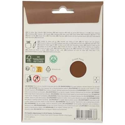 Folieballon Cijfer 3 Bruin Mat (86cm)