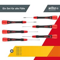 Wiha Schraubendrehersatz 6tlg Elektronik TX4-tx9 42997 Schroevendraaierset 7-delig Torx - thumbnail