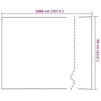 VidaXL Raamfolies 4 st mat bloemenpatroon pvc - thumbnail