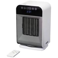 ROWI HKH 2000/2/1 ODT Premium Keramische ventilatorkachel 60 m³ Wit, Zwart - thumbnail