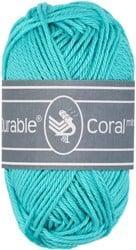 Durable Coral Mini 338 Aqua - Haakgaren / Breigaren