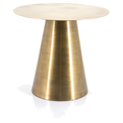 By-Boo Bijzettafel 'Mastic' 50cm, kleur Goud