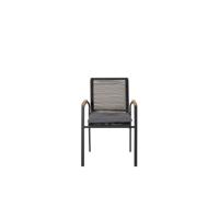 Nohr Tuinstoel 'Marye' kleur Zwart - thumbnail