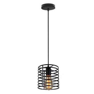 Homestyle Pro mk014-b industriële hanglamp 16x19 cm zwart/metaal Homestyle Pro mk014-b industriële hanglamp 16x19 cm zwart/metaal