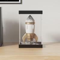 Vitrine transparant 14x14x22 cm acryl - thumbnail