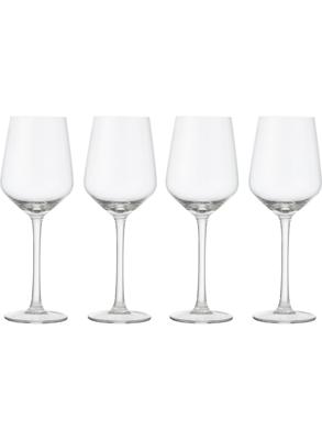 HEMA Wittewijnglazen 350ml - 4 stuks (transparant)