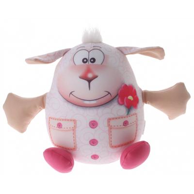 Eddy toys Dierenvriend knuffel schaap 20 cm Eddy toys Dierenvriend knuffel schaap 20 cm