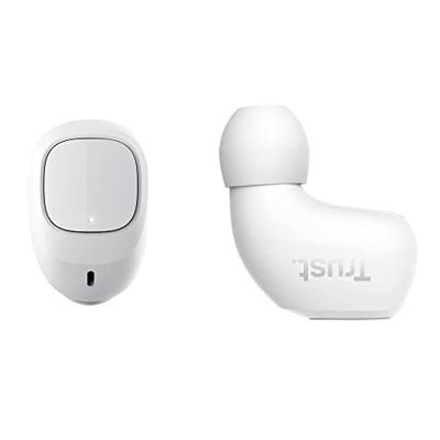 Trust Mobile Nika Compact Draadloze Bluetooth Oordopjes Wireless Earphones, 18 Uur Speeltijd in Totaal, Ingebouwde Microfoon, TWS, voor PC, Laptop, Smartphone, Tablet - Wit