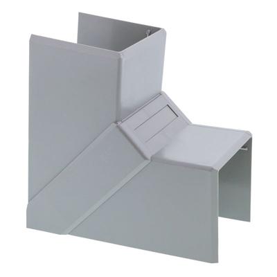 Binnenhoek kabelgoot grijs 60x60mm RAL 7030 Canalit 951506