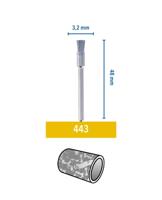 Dremel Staalborstel 3,2 mm Dremel 443 443 26150443JA 3 stuk(s) - thumbnail