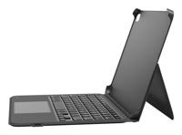 Belkin Everyday toetsenbord met hoes voor iPad 10e generatie 10,9 inch, toetsenbord met achtergrondverlichting en handgreep, multi-gebarenbediening, Apple Pencil, QWERTZ, multimediatoetsen - thumbnail