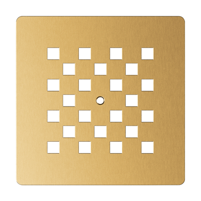 Afvoerrooster Goud t.b.v. Douchebak Relievo Crag Topa