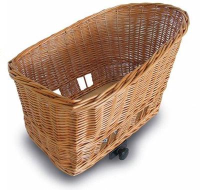 Basil pasja - hondenfietsmand - large - 50 cm - achtermand - natural