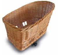 Basil pasja - hondenfietsmand - large - 50 cm - achtermand - natural - thumbnail