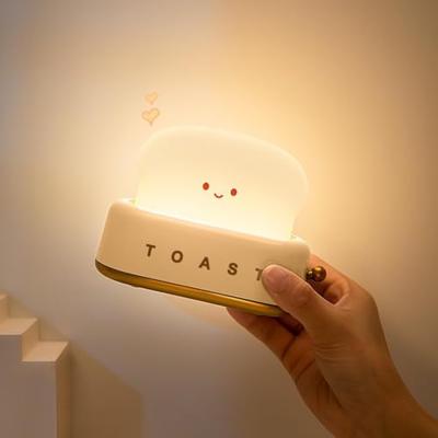 Oplaadbaar nachtlampje Toast geel