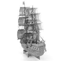 Metal Earth bouwpakket Iconix Black Pearl Pirate Ship - thumbnail