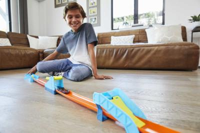 Hot Wheels Track Builder - mega sprongen set