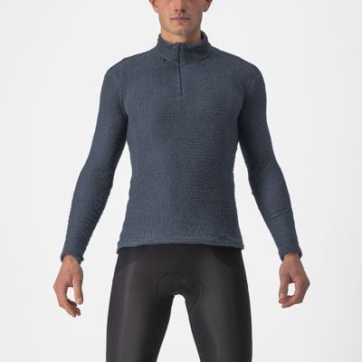 Castelli Cold Days 2nd layer ondershirt lange mouw blauw heren L