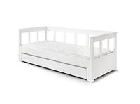Vipack kajuitbed Pino met rolbed - wit - 80x100,3x209,4 cm - thumbnail