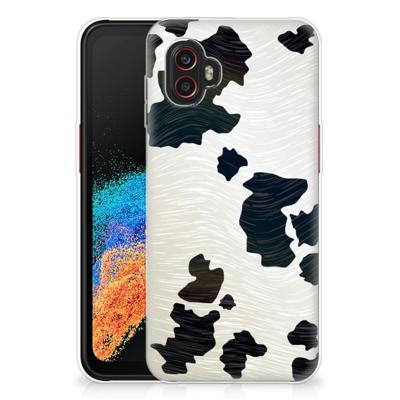Samsung Galaxy Xcover 6 Pro | TPU Hoesje | Koeienvlekken