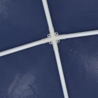 Partytent 4x4 m blauw - thumbnail