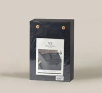 Primaviera Deluxe Hotel stripe Antraciet 200 x 200/260 cm - thumbnail