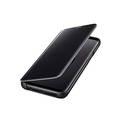 Clear View Standing Cover EF-ZG960 - Flip cover voor mobiele telefoon - zwart - voor Galaxy S9 Clear View Standing Cover EF-ZG960 - Flip cover voor mobiele telefoon - zwart - voor Galaxy S9