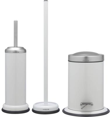 Sealskin Acero toilet accessoireset 3-in-1 wit Sealskin Acero toilet accessoireset 3-in-1 wit