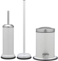 Sealskin Acero toilet accessoireset 3-in-1 wit - thumbnail
