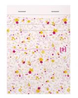 Oxford Floral softcover notitieblok, ft A6, 80 vel, gelijnd, 4 geassorteerde designs - thumbnail