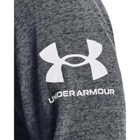 Heren Sportjas Under Armour Terry Zwart Donker grijs - Maat: M - thumbnail
