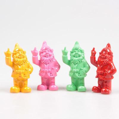 Stoobz Design Stoobz kabouter f*ck you 6x4x10cm 4st Stoobz Design Stoobz kabouter f*ck you 6x4x10cm 4st