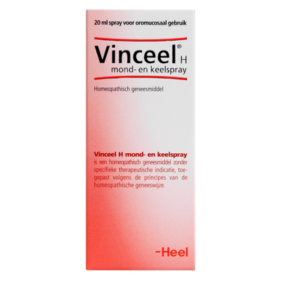 Heel Vinceel H mond & keelspray 20 Milliliter