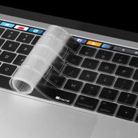 MacBook Pro 13.3 & 15.4 inch met Touch Bar (2016) / A1706 / A1707 (EU versie) zacht Siliconen ENKAY Toetsenbord Protector Skin - thumbnail