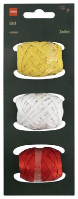 HEMA Cadeaulint glitter - 3 stuks (multi) HEMA Cadeaulint glitter - 3 stuks (multi)