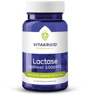 Vitakruid Lactase enzym OptiFerm 3.000 FCC 90 Vegetarische capsules - thumbnail