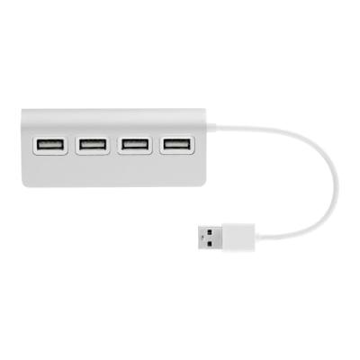 T'nB TNB HUBUSB4ALU USB-A & USB-C hub van aluminium naar 4 x USB-A