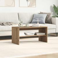 Tv-meubel 80x40x40 cm bewerkt hout artisanaal eikenkleur - thumbnail